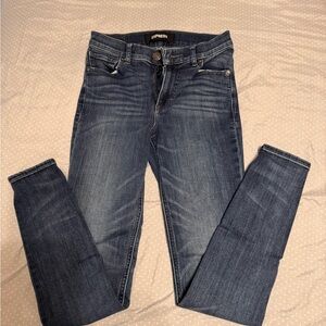 Express Women's Blue Legging Jeans